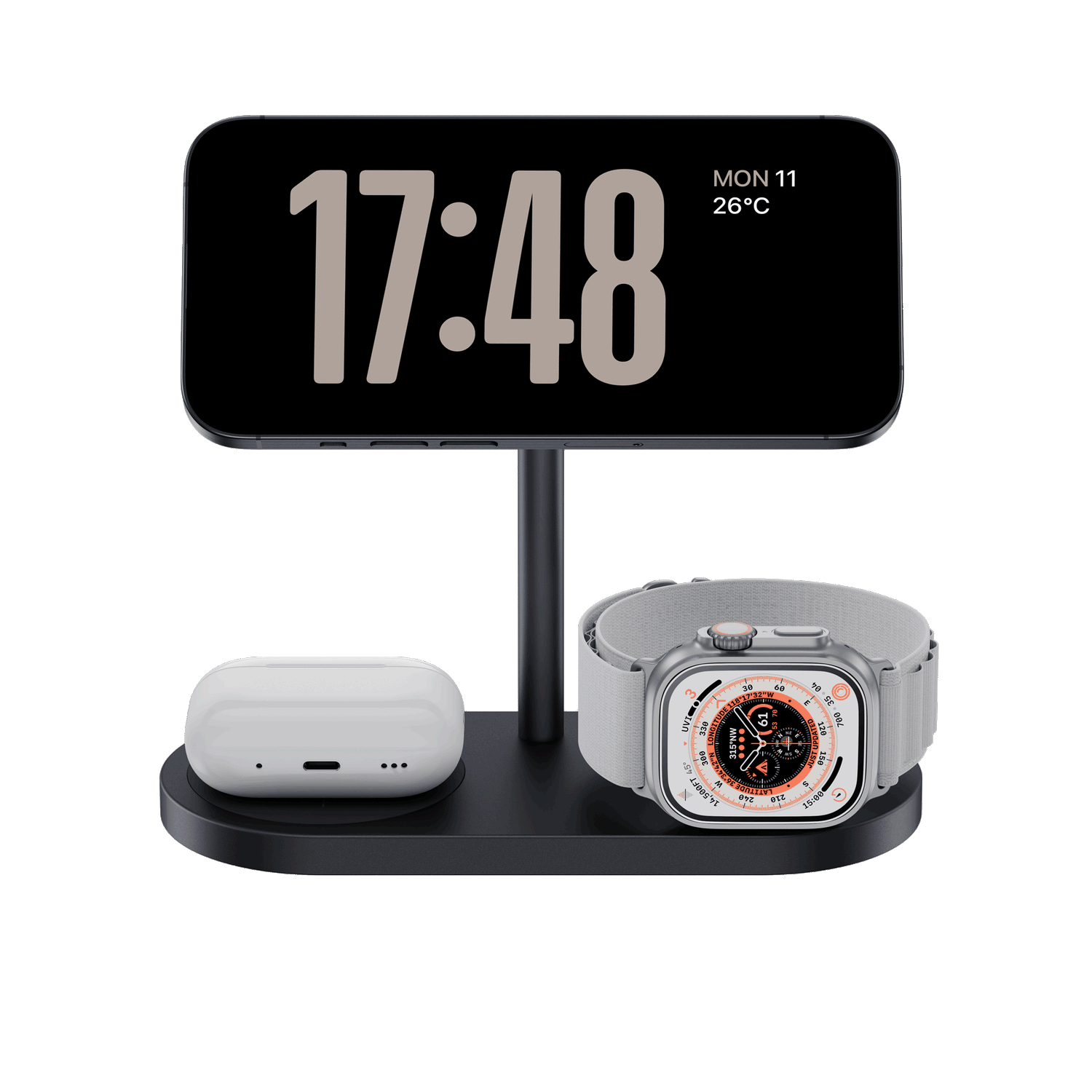 Fast Wireless Charger Stand For IPhone Apple Watch AirPods Benks fast-wireless-charger-stand-for-iphone-apple-watch-airpods-benks