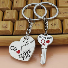 Load image into Gallery viewer, Couple Love Keychain Set
