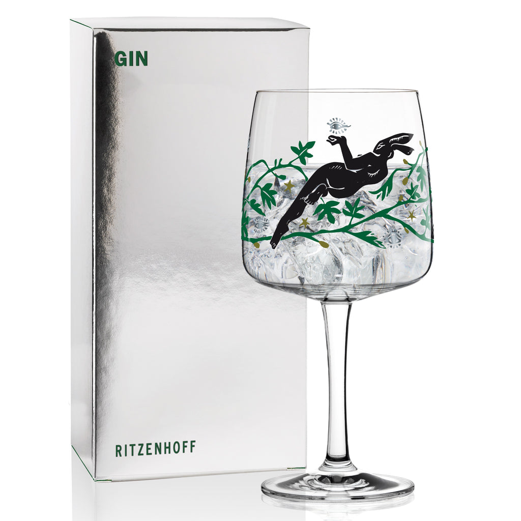 Gin Karin Tonic Glass Rytter (Stork)
