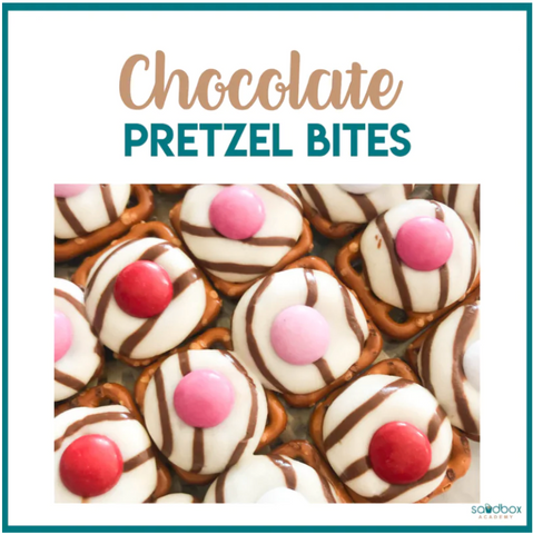 chocolate pretzel bites