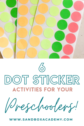 dot sticker activities