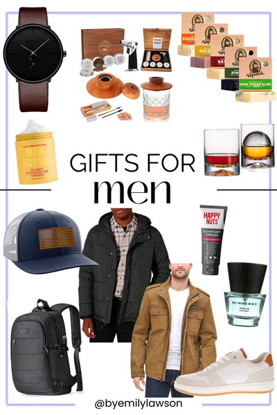 gift guide for men basic man