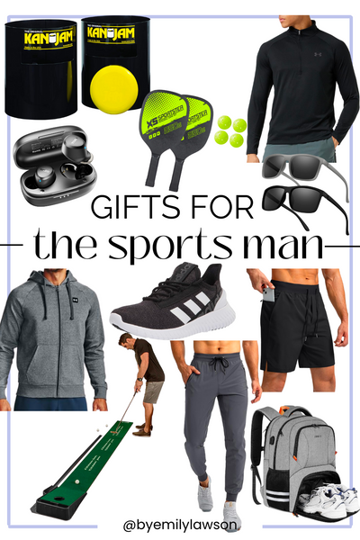 gift guide for the sports sguy