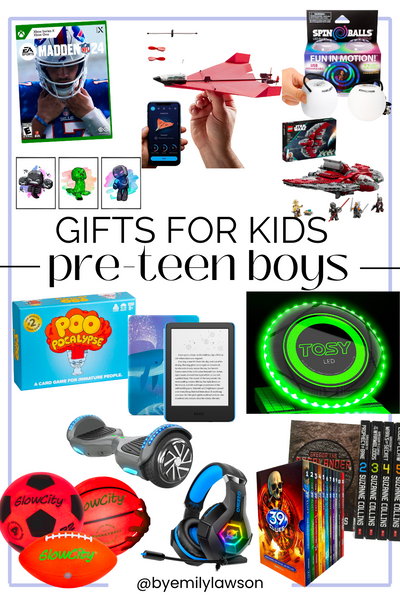 gifts for pre teen boys