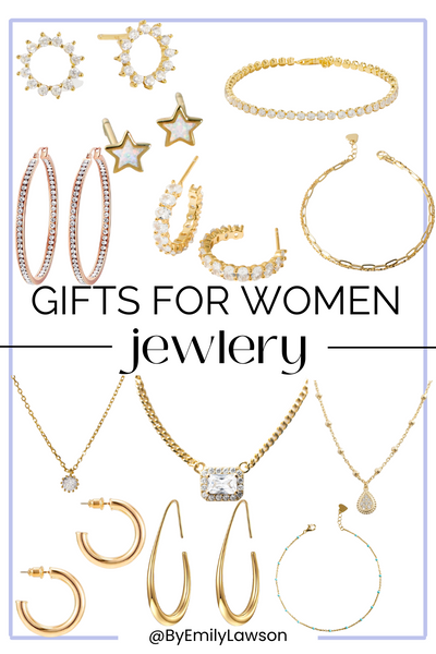 gift guide for women jewlery