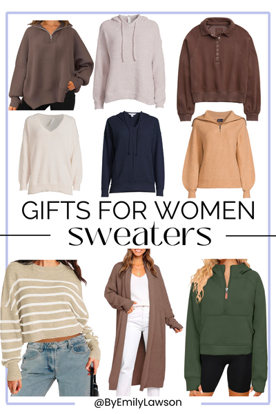 gifts for women sweaters