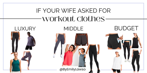 gift guide work out clothes