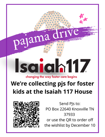 gift guide isaiah 117 house pajama drive