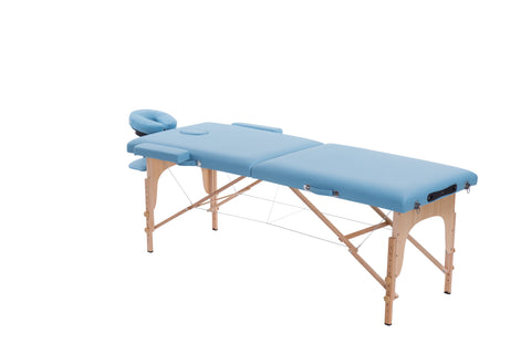 foldable massage beds blue 