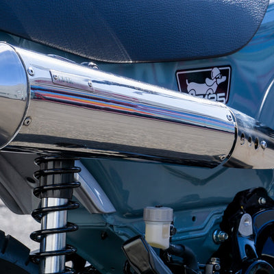 Picture of OVER RACING SSE MEGAPHONE UP-TYPE MUFFLER FOR DAX125 22- [16-123-01]