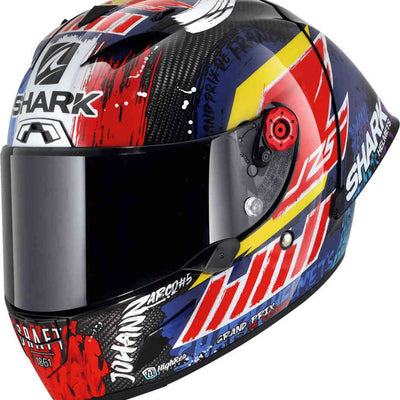 Picture of SHARK RACE-R PRO GP REPLICA ZARCO CHAKRA DVB FULL FACE HELMET