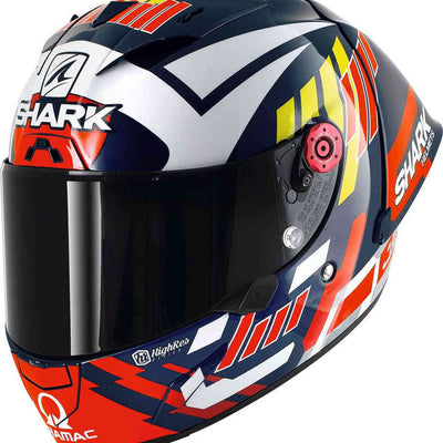 Picture of SHARK RACE-R PRO GP ZARCO SIGNATURE BLUE WHITE RED BWR FULL FACE HELMET