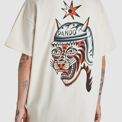 Picture of PANDO T SHIRT CLASSICS TIGER RAW