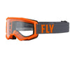Picture of option GREY ORANGE W CLEAR LENS