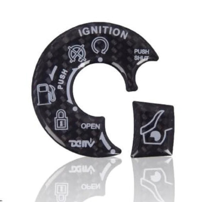 Picture of DMV CARBON KEY HOLE COVER FOR SYM DRG 20~ #DI-CKH-SY-01