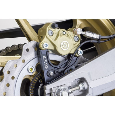 Picture of OVER RACING REAR CALIPER BREMBO 2P SUPPORT BLACK FOR CBR250RR 17-[83-021-21B]