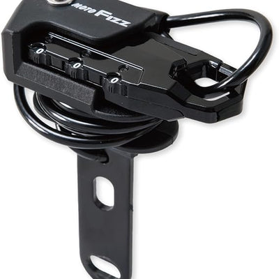 Picture of TANAX MOTO FIZZ HELMET WIRE LOCK BLACK [MF-4753]