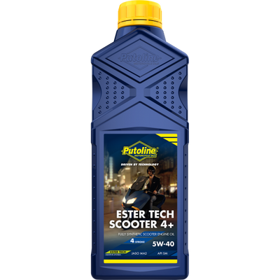 Picture of PUTOLINE ESTER TECH SCOOTER 4+ FULLY SYNTHETIC engine_oil 5W-40 1L