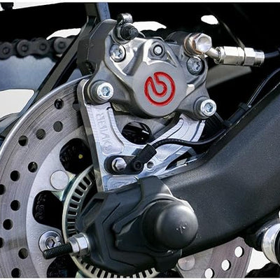 Picture of OVER RACING REAR CALIPER BREMBO 2P SUPPORT SILVER FOR ZX-25R 20-[83-86-21]