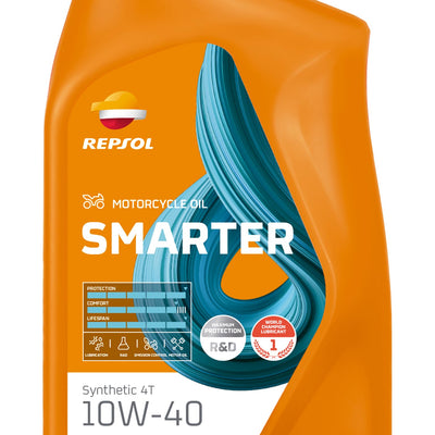 Picture of REPSOL SMARTER FULL SYNTHETIC ENGINE OIL 10W40 1L