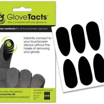 Picture of GLOVETACTS GLOVE TOUCH STICKERS V3 - 6 STICKERS PACKAGE