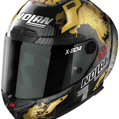 Picture of NOLAN X-804 RS ULTRA CARBON C.CHECA GOLD #025