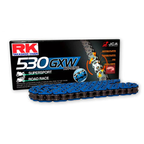 RK XW-RING系列油封鏈條是RK出品的高階產品線，耐用性是RK產品入面最高。