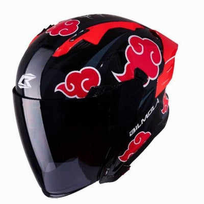 Picture of BILMOLA AD JET NARUTO AKATSUKI OPEN FACE HELMET