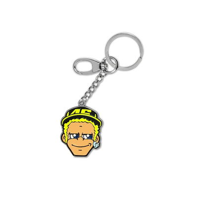 Picture of VR46 CLASSIC THE DOCTOR MULTICOLOUR KEY RING