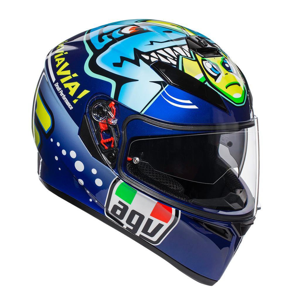 AGV K3 SV ASIAN FIT ROSSI MISANO 2015 | Helmetking 頭盔王