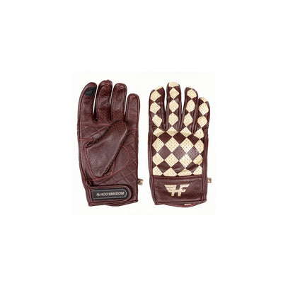 Picture of HOLYFREEDOM LEATHER CERTIFIED MOTORCYCLE GLOVE BULLIT INSULTO 2021 BROWN TAN