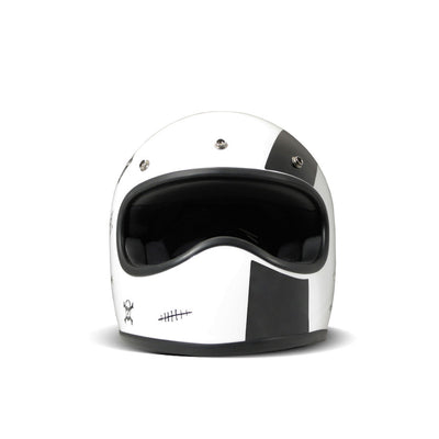 Picture of DMD FULLFACE RACER FLASH WHITE