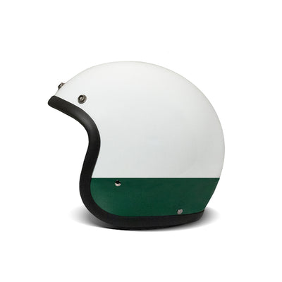 Picture of DMD JET HELMET VINTAGE - GOODWOOD [WHITE/GREEN]