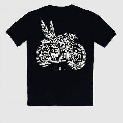 Picture of PANDO T SHIRT REGULAR FIT UNISEX MIKE MOTO WING 1