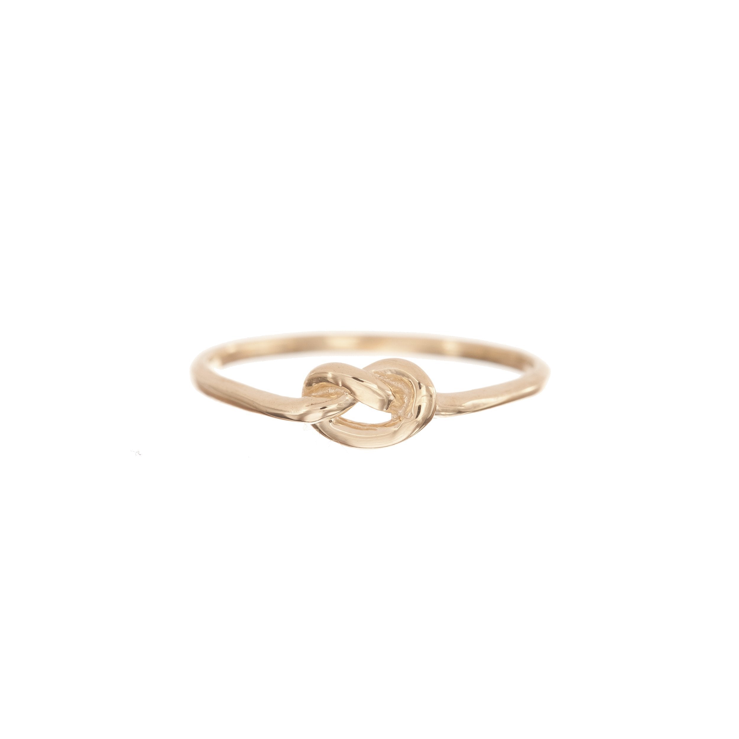 FoundRae 18K Diamond True Love Knot Signet Ring - 18K Yellow Gold Signet  Ring, Rings - FNDRA21048 | The RealReal