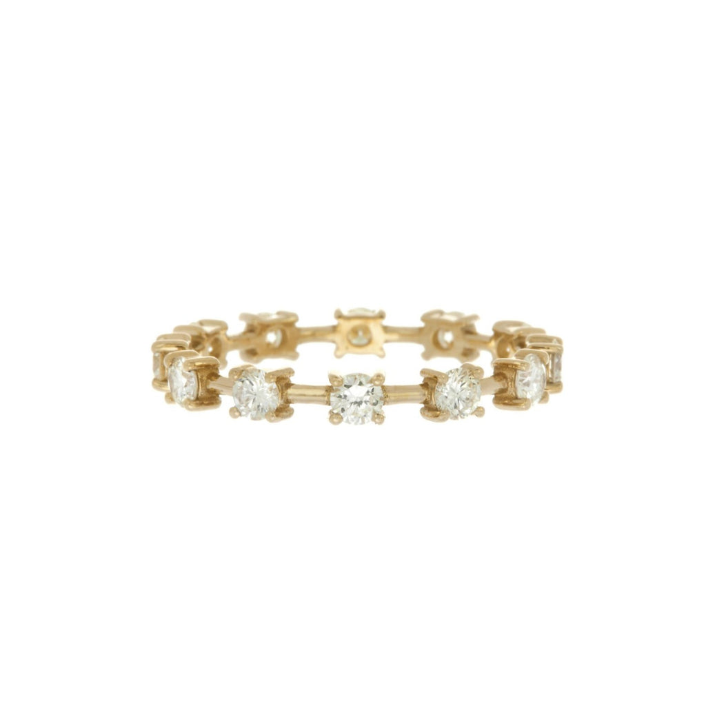 Diamond Tennis Eternity Band Ring | Ariel Gordon Jewelry