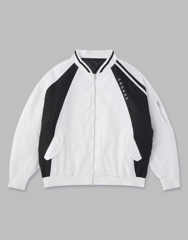 クロノス CRONOS MA-1 ジャケット WHITE L | vuzelia.com