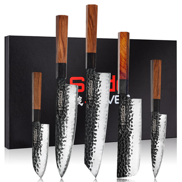 SEIDO AUS10 5-piece Japanese chef knife set