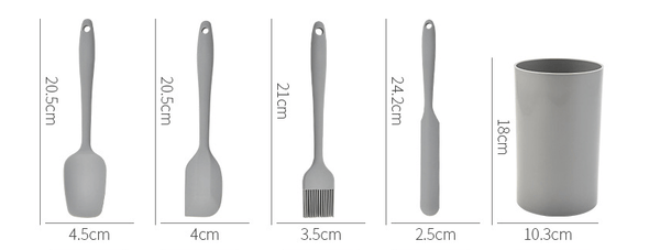 Essential 15 Pcs Prep Tool Set dimensions