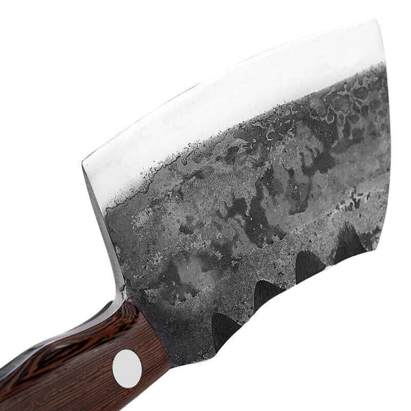 high carbon steel cleaver knife