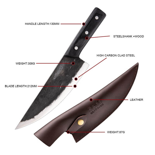 Gyakusatsu Butcher Chef Knife product details