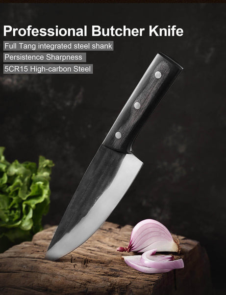 Buy Butcher Chef Knife Forged Kitchen 5CR15 Stainless Steel