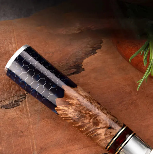 Hanikamu VG10 Damascus Chef Knife Set