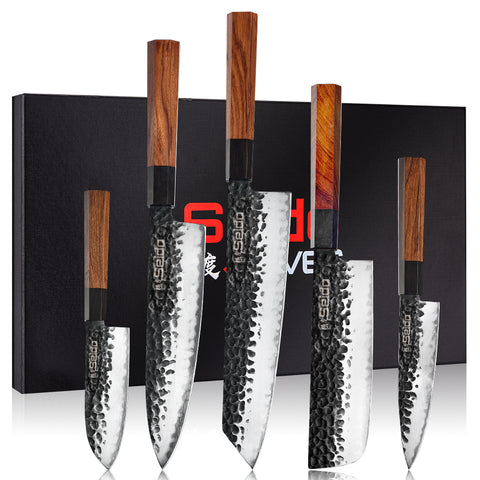 Knife set with amazing cuts and slices