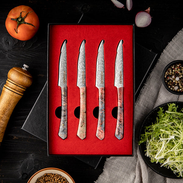 5 set of kaze vg10 steak knives