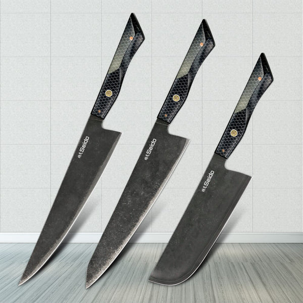 Moretsuna 3-Piece Japanese Knife Set