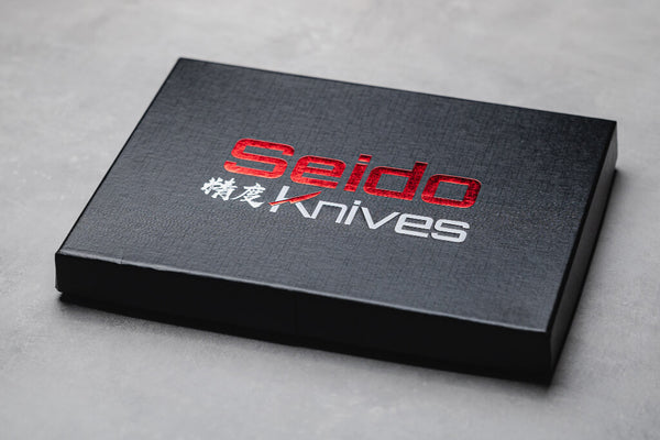 Seido Knives Straight-edged steak knives product gift box packaging