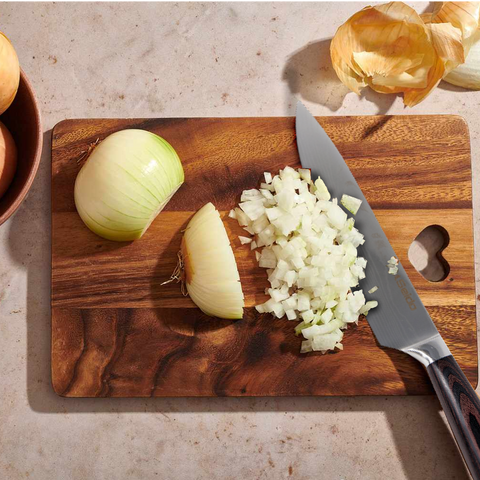 How to cut an onion with Seido Knives