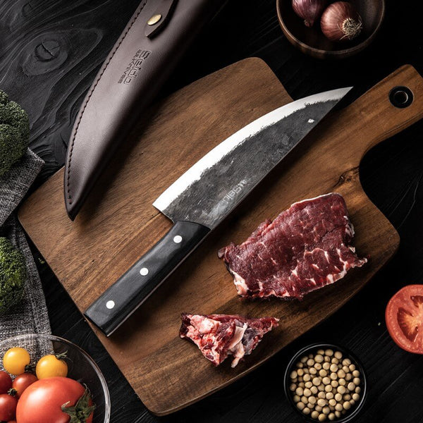 Best outdoor knife: the Gyakusatsu butcher chef knife