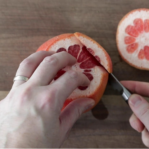 Segmenting Fruit Using Paring Knife